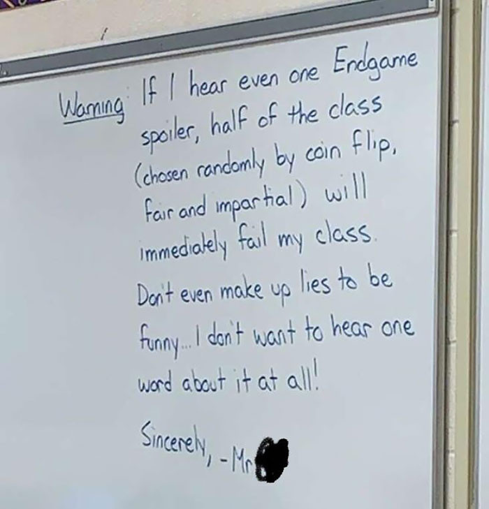 #27 My Math Teacher's Board Today