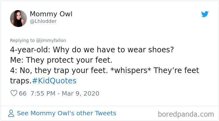 17. She's telling the truth!