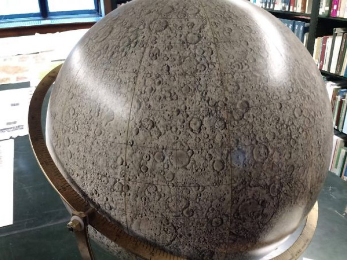 “My Library Has A Globe Of The Moon”