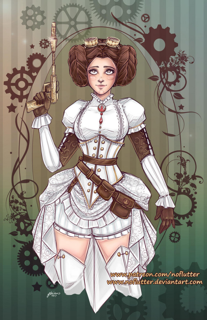 princesas disney steampunk