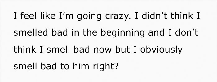 And this girl still couldn't see the red flags, and tried pleasing him while continuously failing.