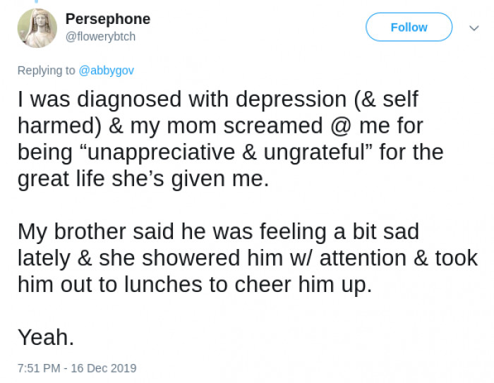 Just throwing this out there: you shouldn't have to mess up your first kid before realizing you need to support your kids.