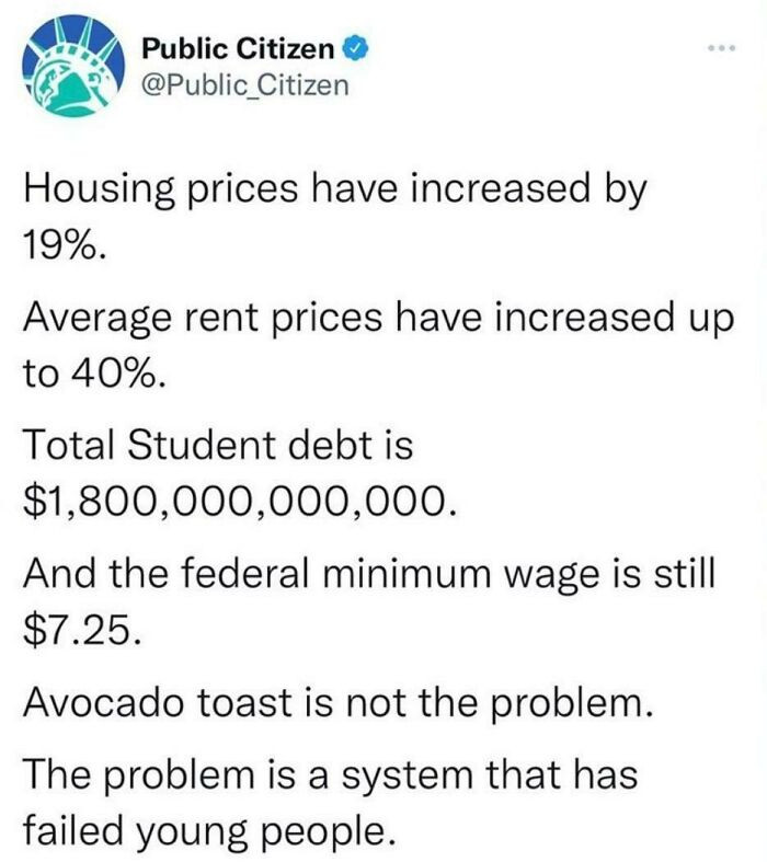 28. The system is failing young people