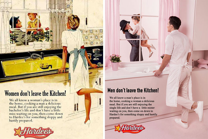 Inspired Photographer Reverses Gender Roles Portrayed In Sexist 1950s Ads 