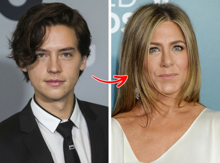 6. Cole Sprouse's secret crush: Jennifer Aniston