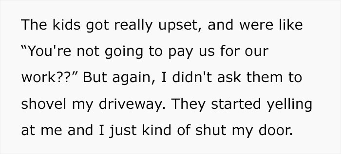 Kids created a scene