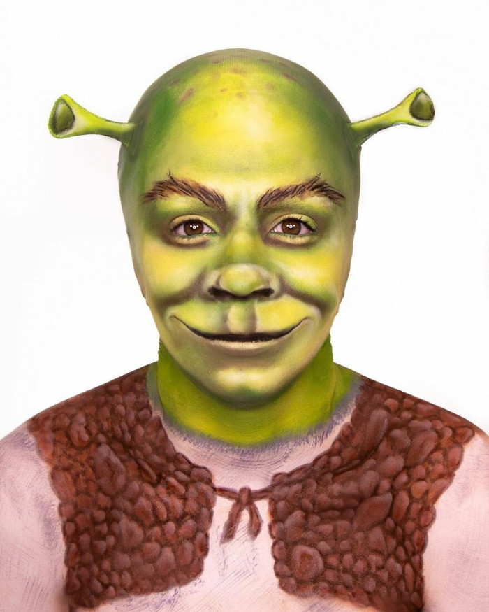 20. A little normal looking Shrek.