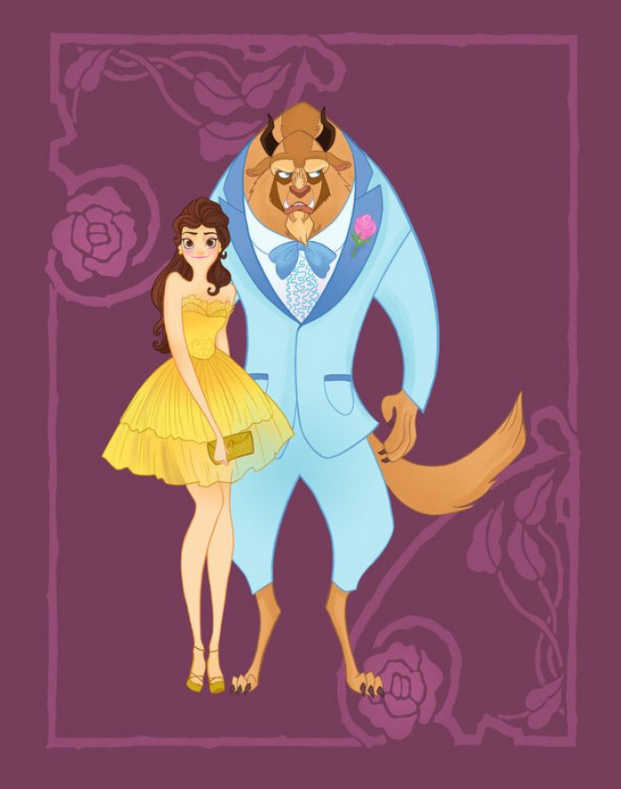 5. Belle and Beast - Beauty and the Beast