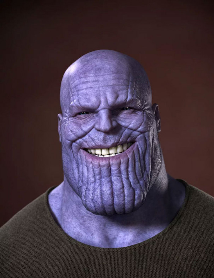 Who can forget Thanos's friendly smile before he snapped half of the population?