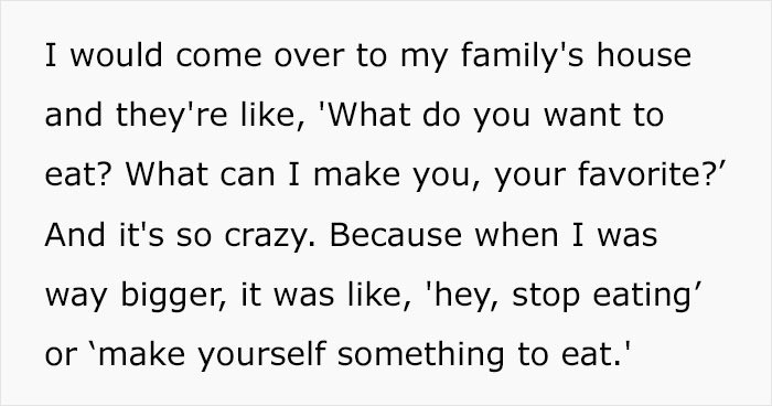 The way everyone treated her changed