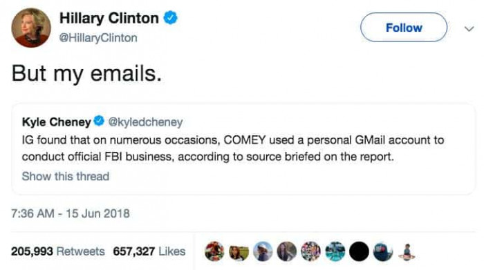 3. When Hillary Clinton had no chill