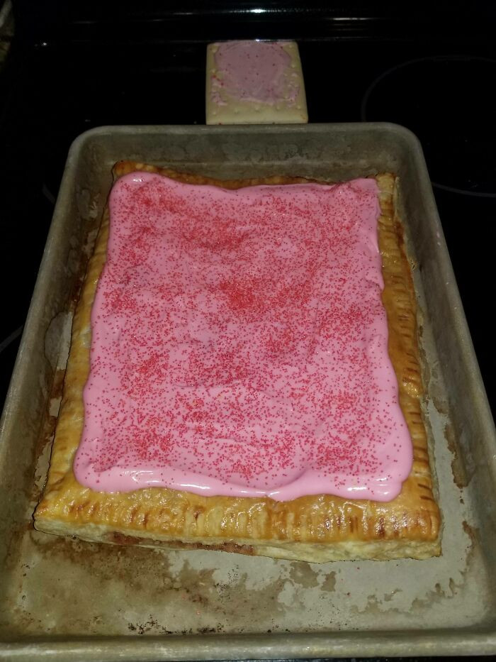 1. When a kid asks for a giant cherry pop tart