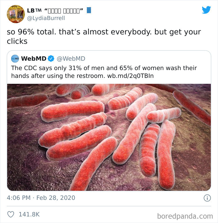 29. Sureeee (Also, Please Wash Your Hands!)