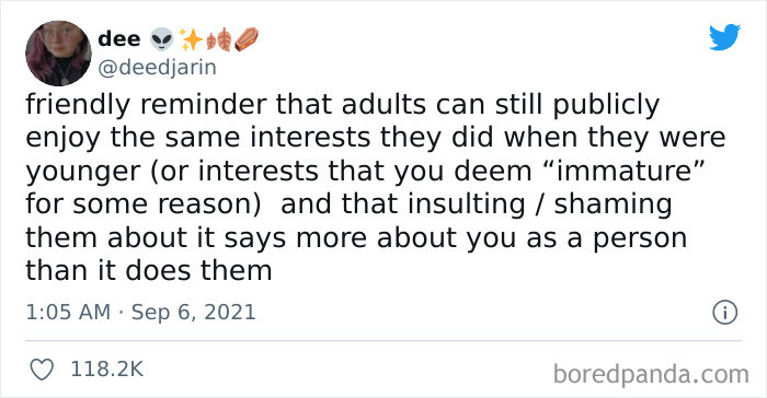 17. We like what we like.