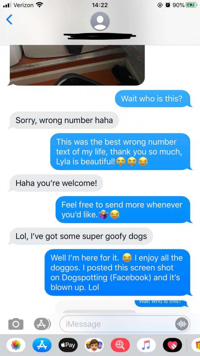 2. Here is the text exchange that Stormy received.