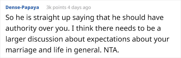 A good talk about expectations would be beneficial.