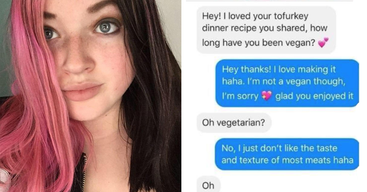 Militant Vegan Lashes Out At Tofu Eating Teen For Cultural