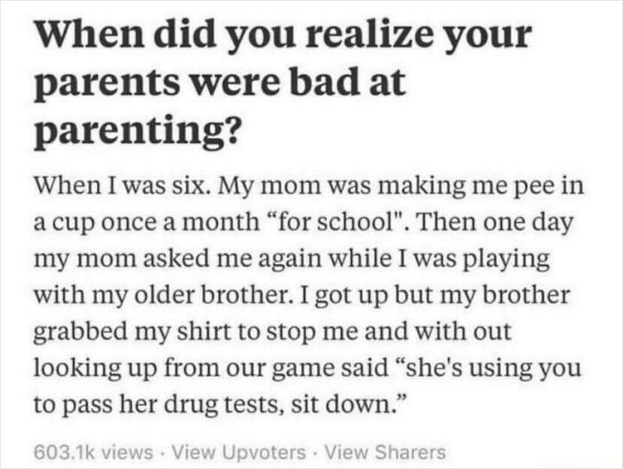 9. Drug tests can be tricky...