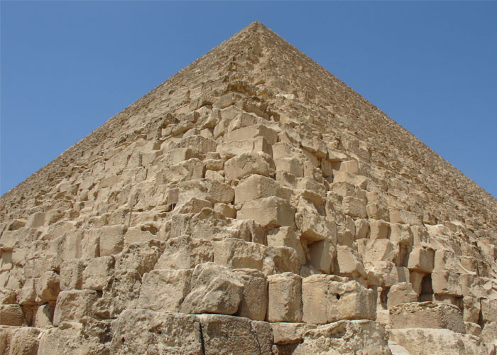 5. How long it would take to build and the manpower required for a 2.5-ton block of the Great Pyramid in the modern day