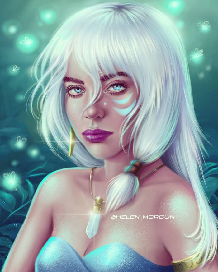 41. Billie Eilish as Kida Nedakh from Atlantis: The Lost Empire