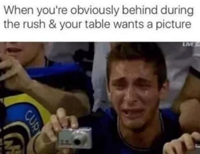 19. Tears of overflowing joy!