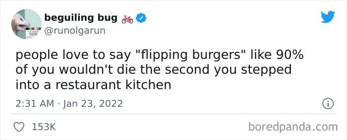 21. The Thing About Flipping Burgers