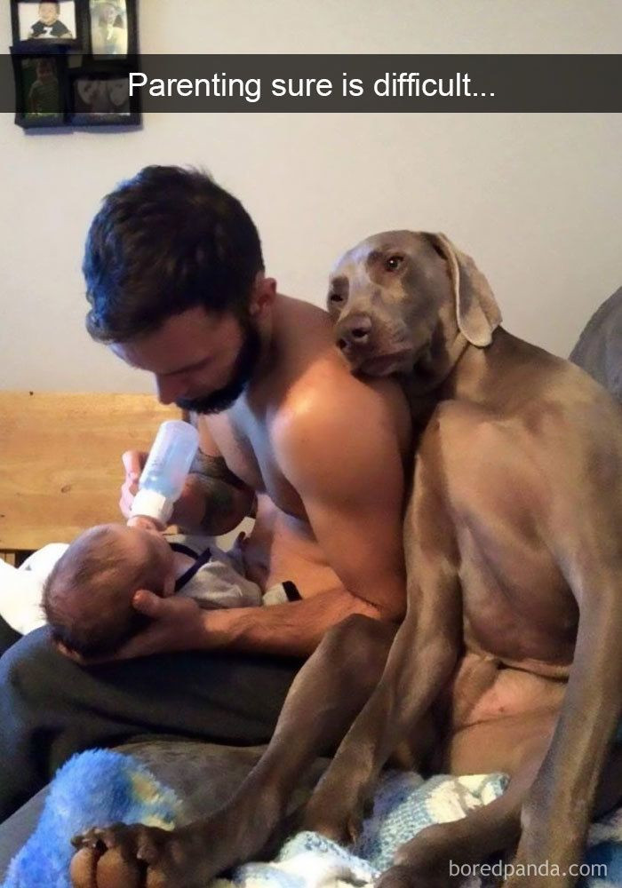 4. Being a parent sure is rough...