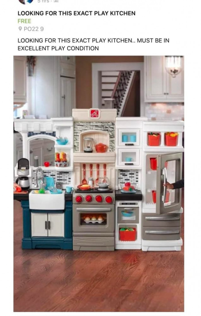 Not looking to pay, though....