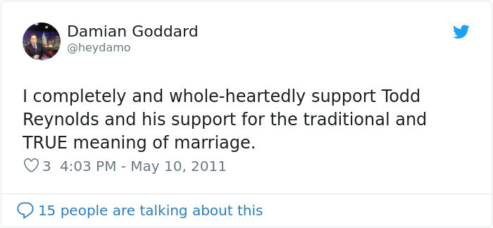 9. Damian Goddard, A Toronto Based Sportscaster, Lost His Job After Homophobic Tweet