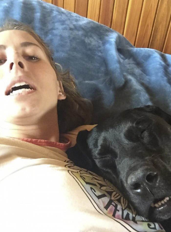 It's difficult to breathe through a closed mouth.