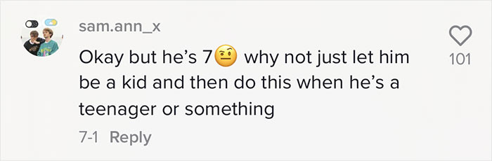 Now let's look at the comments from people on this technique she's using. So far, not so good.