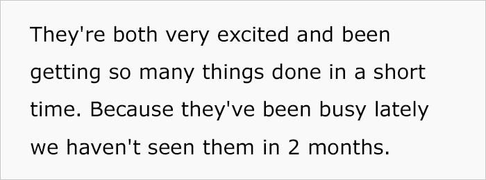 Her daughter is expecting her first child. 