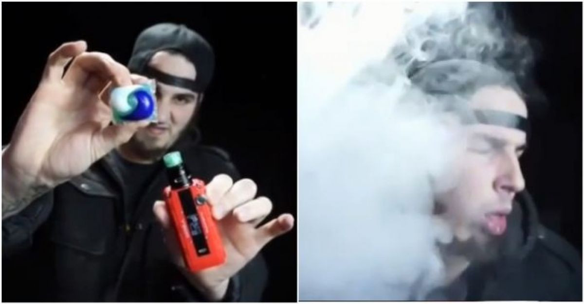 The Tide Pod Challenge Reaches A New Low When This Guy Tried To Vape One