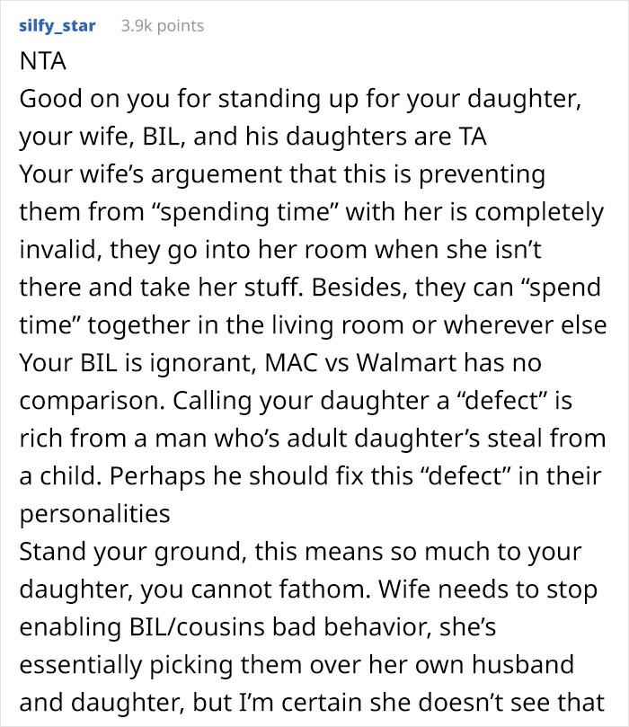 The Wife's Argument Is Ridiculous. They Can Spend Time Together When Zoey Is in Her Room. When She Is Out, They Have No Business Being There.