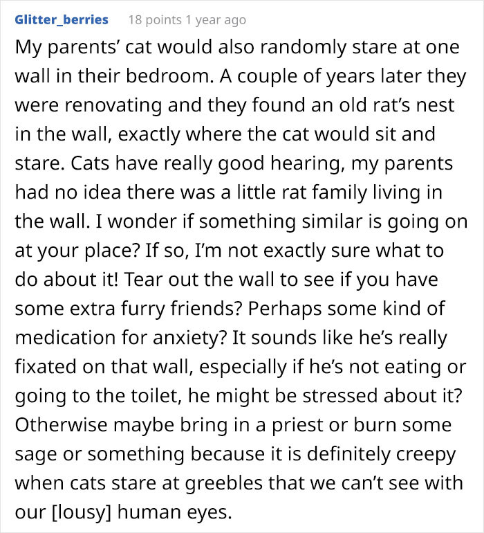 Some people have found entire rat families