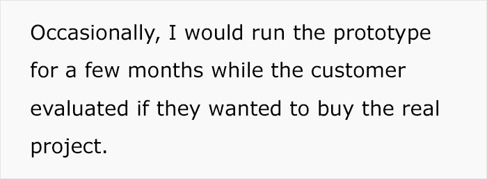 What their customers do