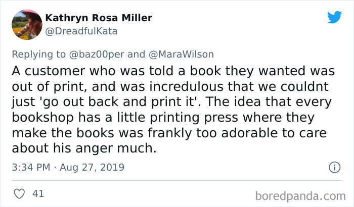 #2 The one with the out-of-print book issue