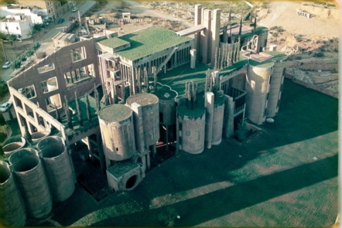 Bofill purchased the old cement factory in 1973 and began modifying the structure, both inside and out, to suit his vision.