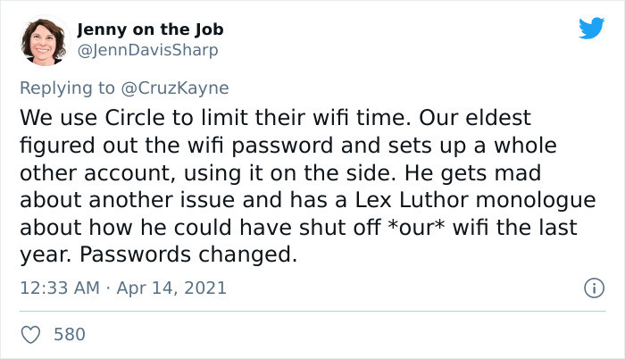 Using Circle to limit Wi-Fi time