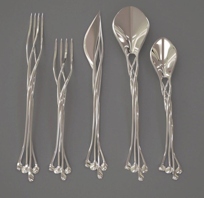 48. The Elvin Silverware is Beautiful