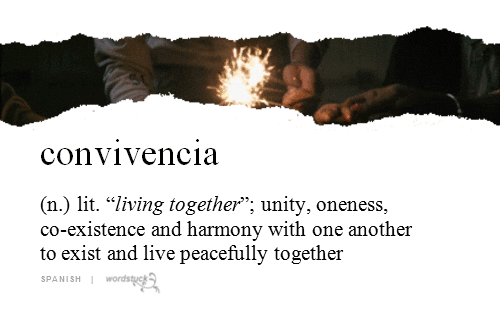 We're all in this together, animals included. <3