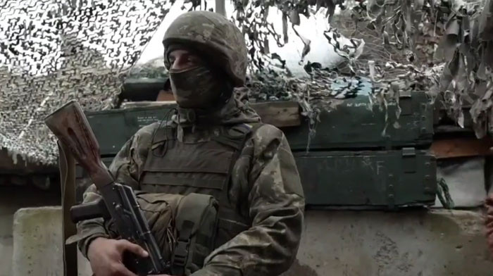 One of the troops reminisced about how small Rambo was when the soldiers found him.