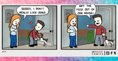 Comic About a Guy and His Devoted Dog Is Everything That Dog Owners Will Relate To