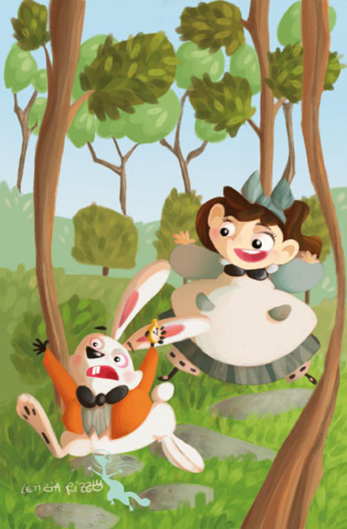 13. Alice and the White Rabbit