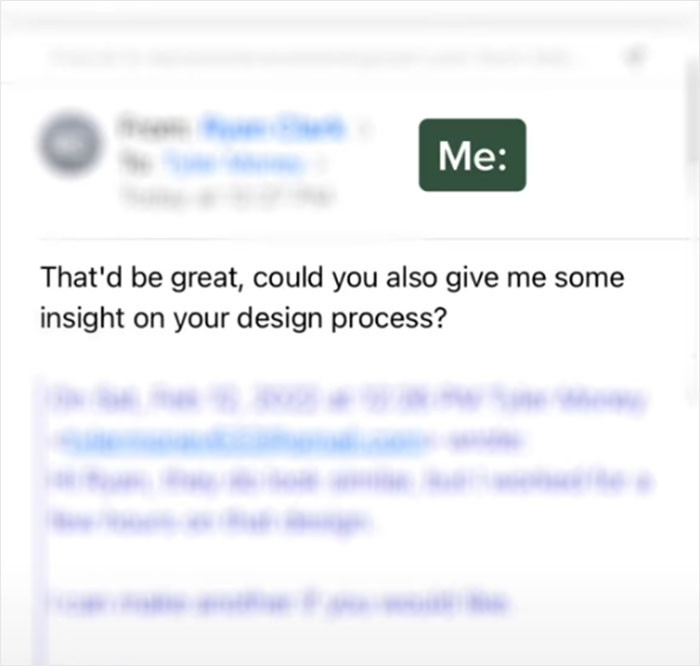 Insight on the design process