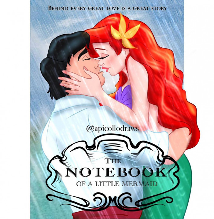 Prince Eric & Little Mermaid x 'The Notebook'