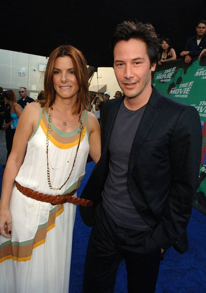 They later starred in the movie The Lake House.