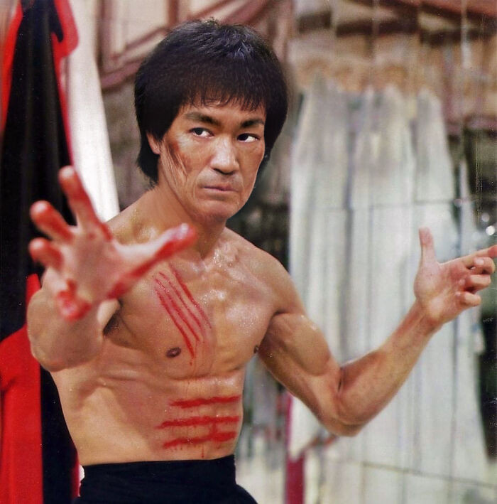 5. Bruce Lee would never be too old to practice martial arts.