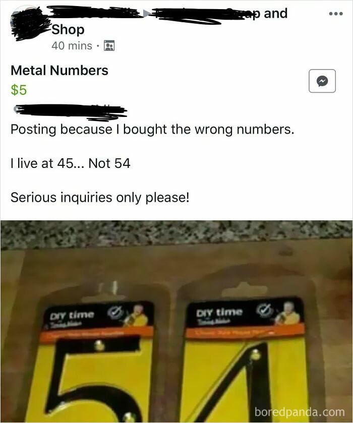 3. Serious Inquiries Only!