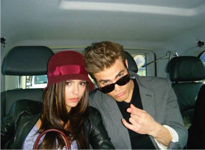 25. Nina Dobrev and Paul Wesley didn't connect off-screen in the beginning.